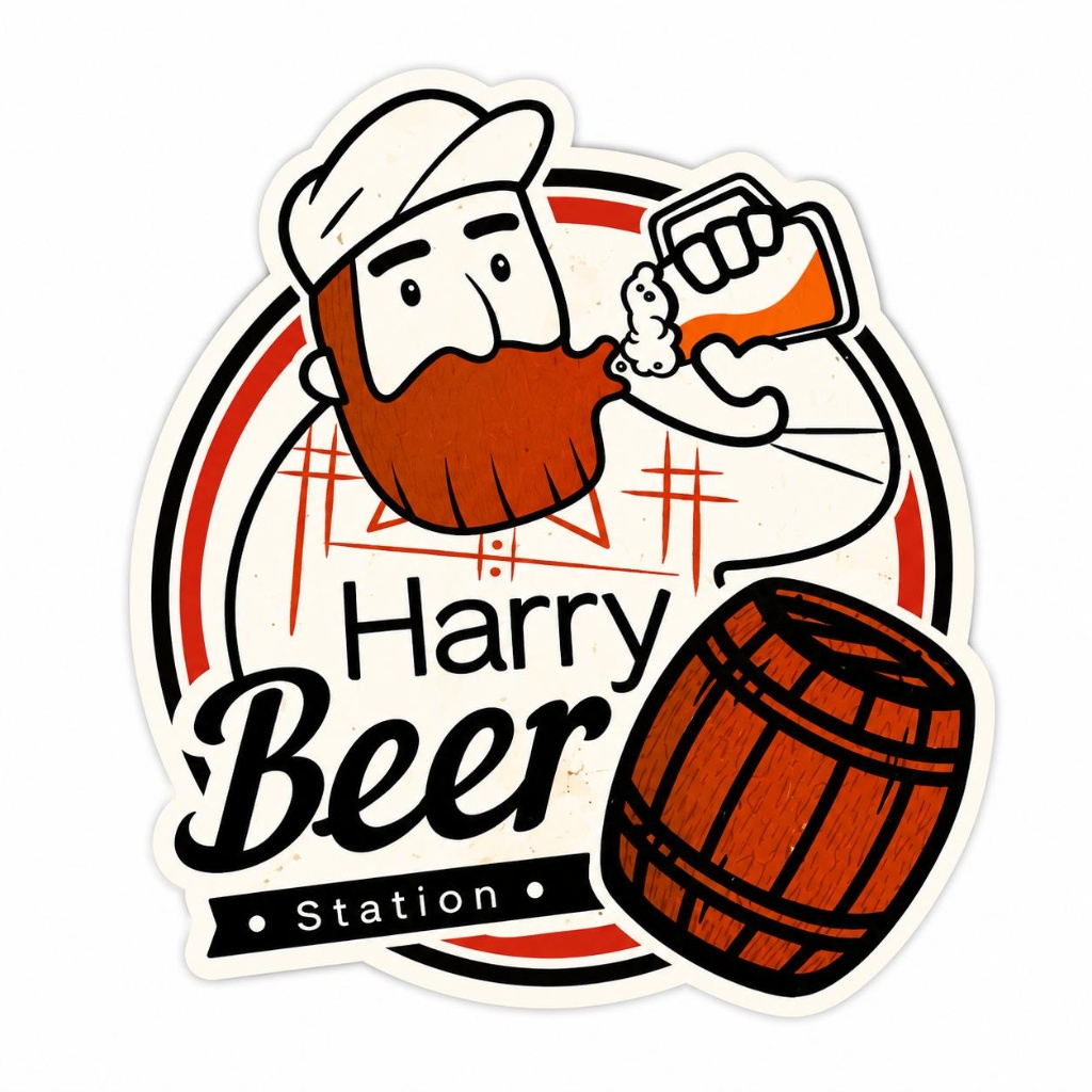 Logo Harry Beer Station